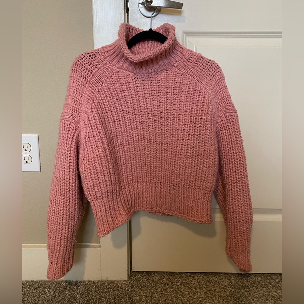 H&M mock neck sweater